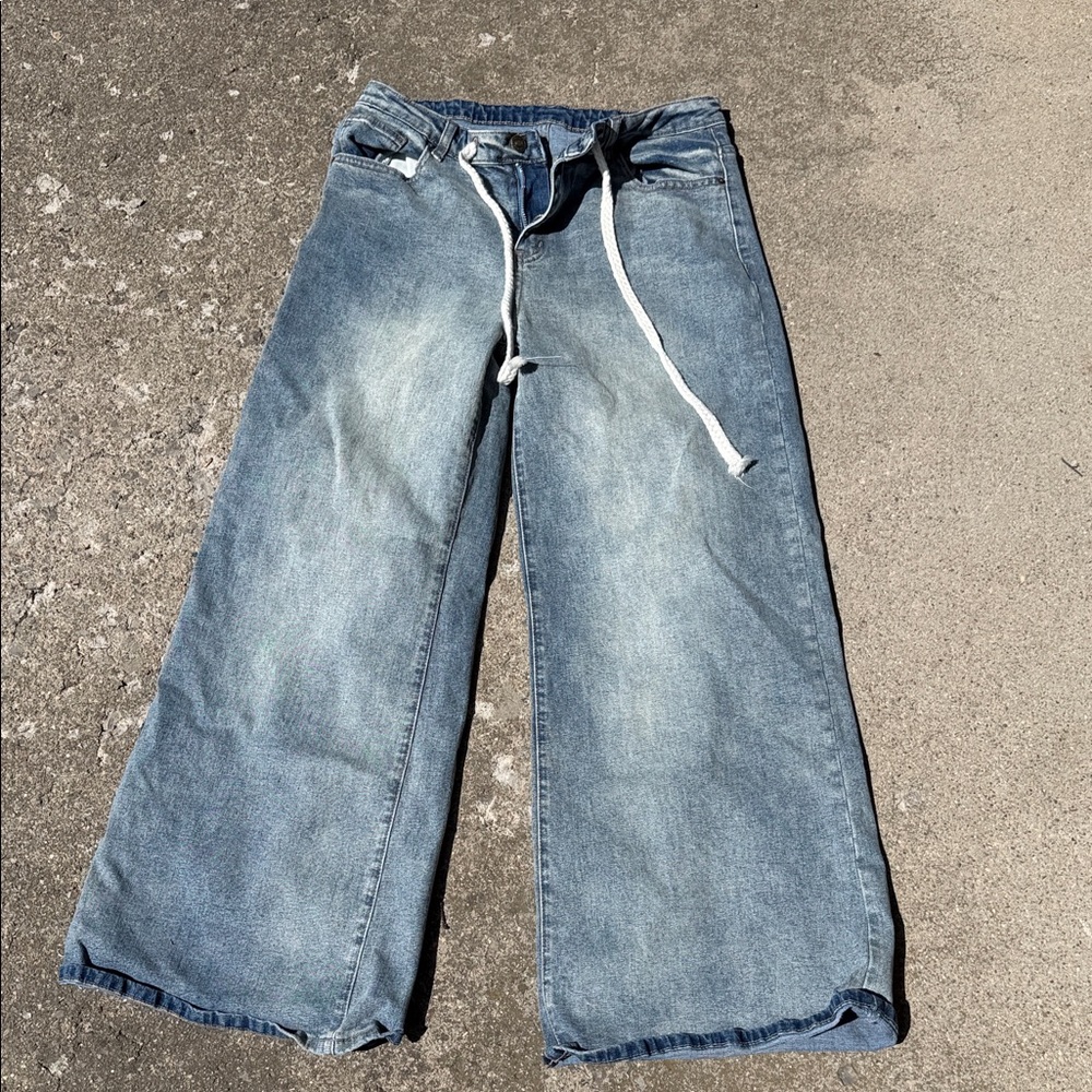 Wide Leg Flare Jeans